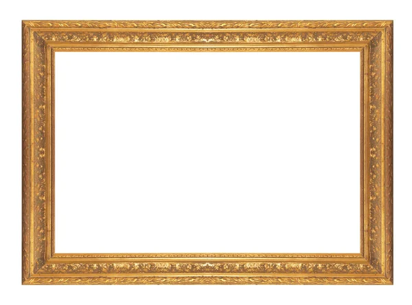 Oude antieke gouden frame — Stockfoto