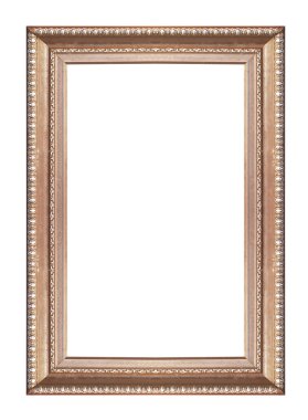Oyma ahşap fotoğraf çerçevesi