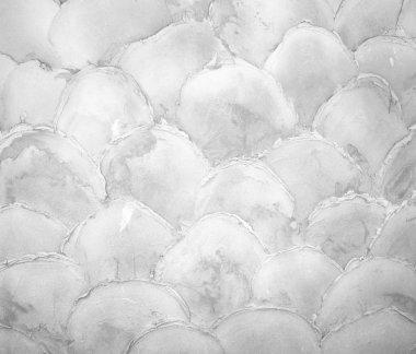 Arka plan beyaz sıva duvar ile