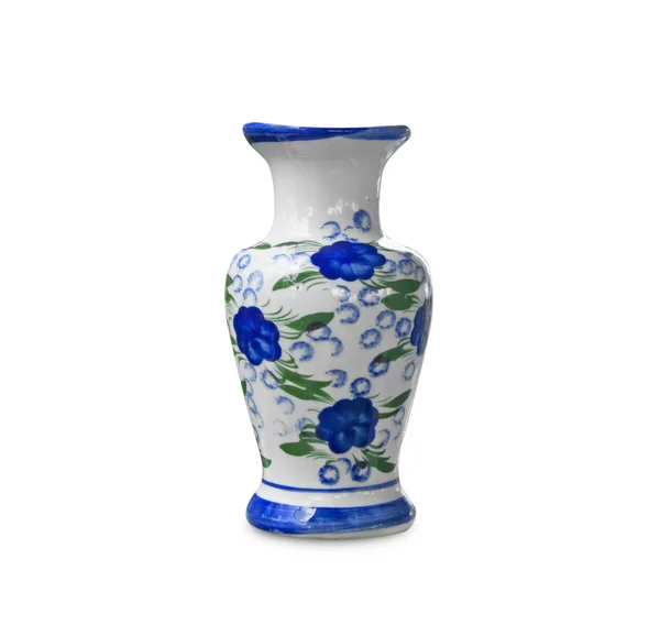 Wazon ceramiczny kwiatki — Zdjęcie stockowe