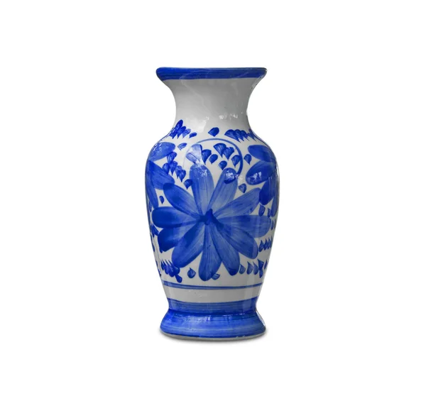 Vaso in ceramica modello fiore — Foto Stock