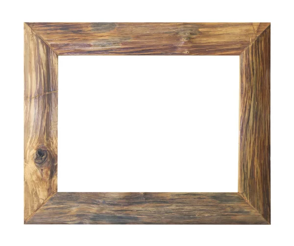 Oud houten fotolijstje — Stockfoto
