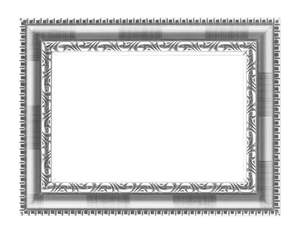 Zilveren frame — Stockfoto