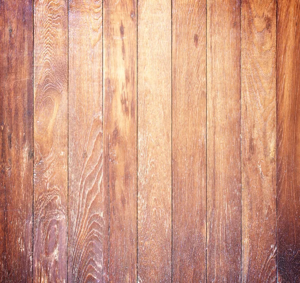 Tablón de madera textura marrón fondo — Foto de Stock