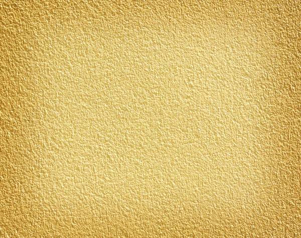 Gold plaster wall background. — Stock Photo, Image