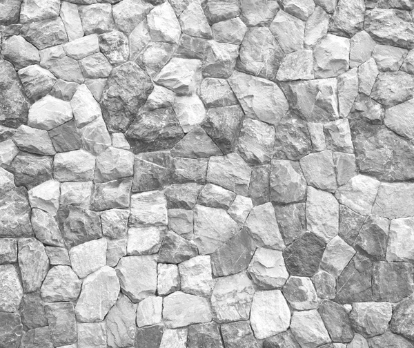 Vecchio muro di pietra nera — Foto Stock