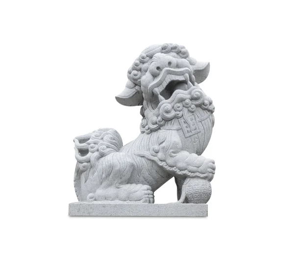 Sten carving lejon — Stockfoto
