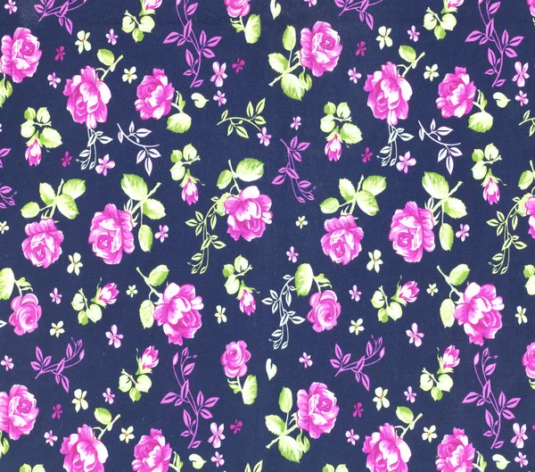 Fabric flowers wallpaper