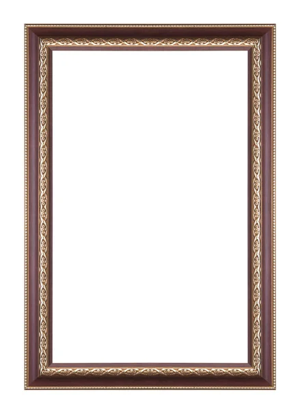 Oude antieke gouden frame — Stockfoto