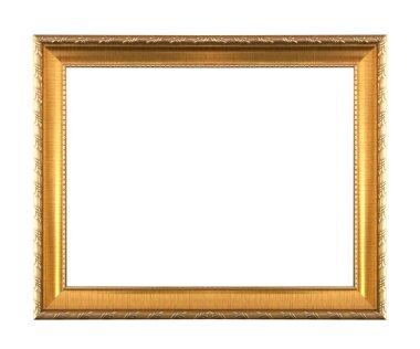 eski antika altın çerçeve