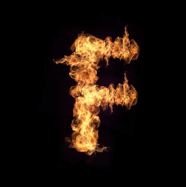 Alevler İngilizce harfler