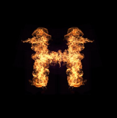 Alevler İngilizce harfler