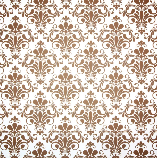 Bloemen wallpaper patroon — Stockfoto