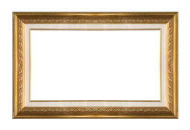 Eski antika resim çerçevesi