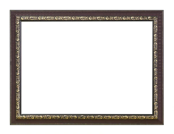 Oude antieke zwart frame — Stockfoto