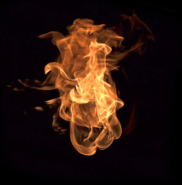 火の炎のコレクション — ストック写真
