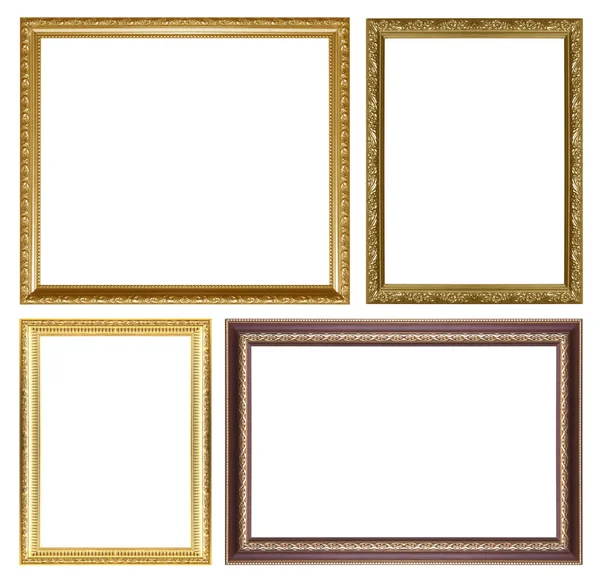 Cornice in oro — Foto Stock