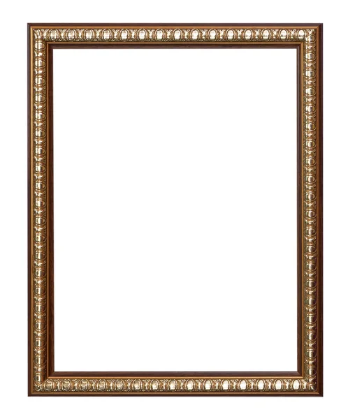 Gold picture frame — 스톡 사진