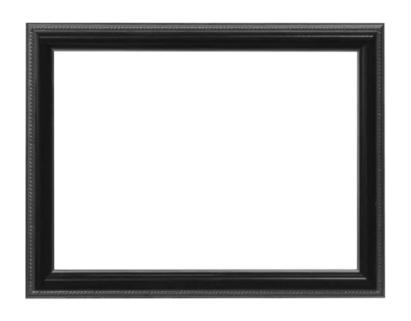 Black picture frame — Stock Photo, Image