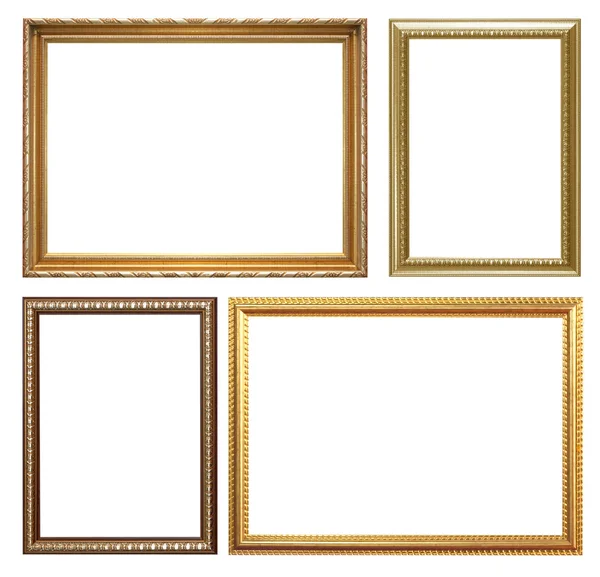 Gold picture frame — Stock Photo, Image