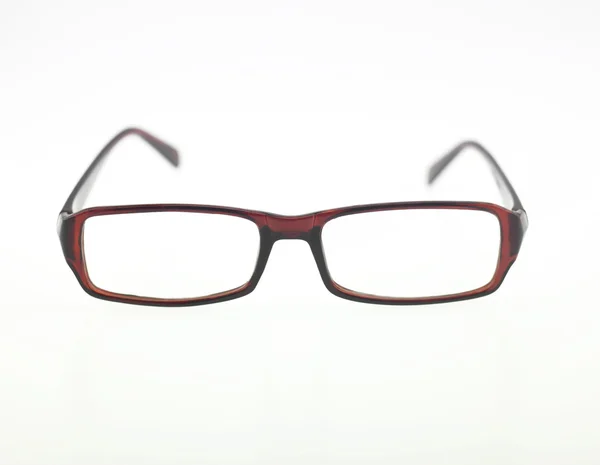 Brille auf weißem Hintergrund — Stockfoto