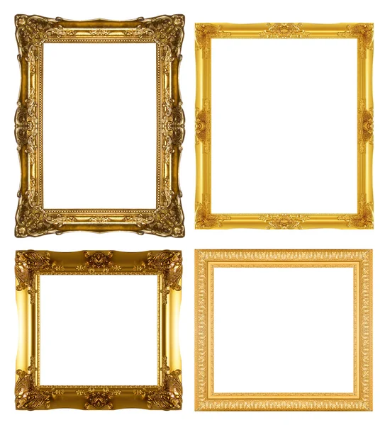 Gouden afbeeldingsframe — Stockfoto