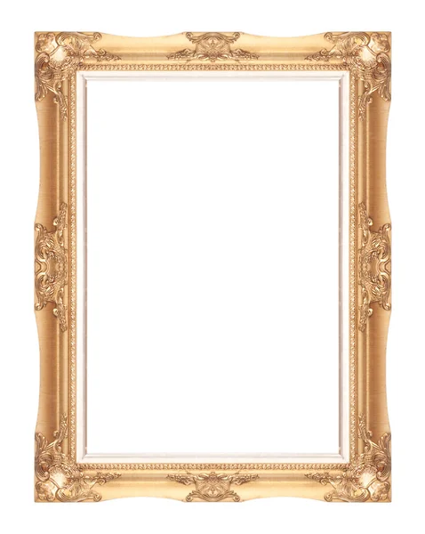 Gouden afbeeldingsframe Stockfoto