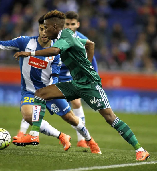 Charly Musonda Junior di Real Betis — Foto Stock