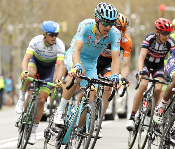 Tanel Kangert del equipo Astana — Foto de Stock