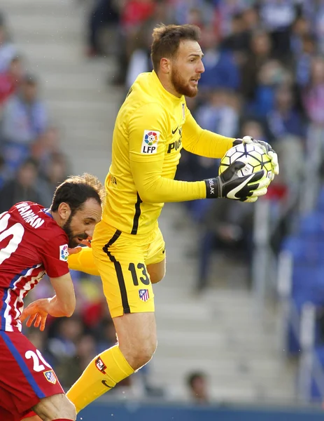 Jan Oblak del Atlético de Madrid — Foto de Stock