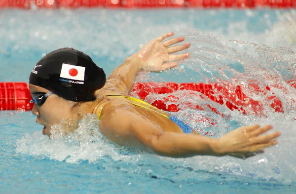 Japon yüzücü Natsumi Hoshi — Stok fotoğraf