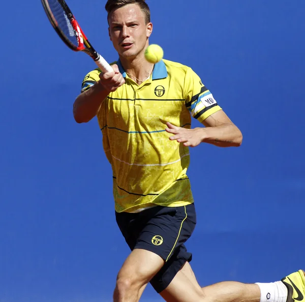 Macar tenis oyuncusu Marton Fucsovics — Stok fotoğraf