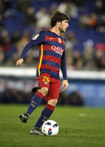 Sergi roberto της Μπαρτσελόνα — Φωτογραφία Αρχείου