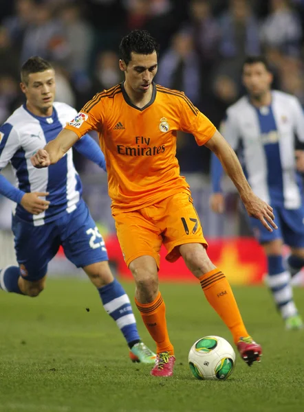 Alvaro arbeloa real Madrid — Stock fotografie