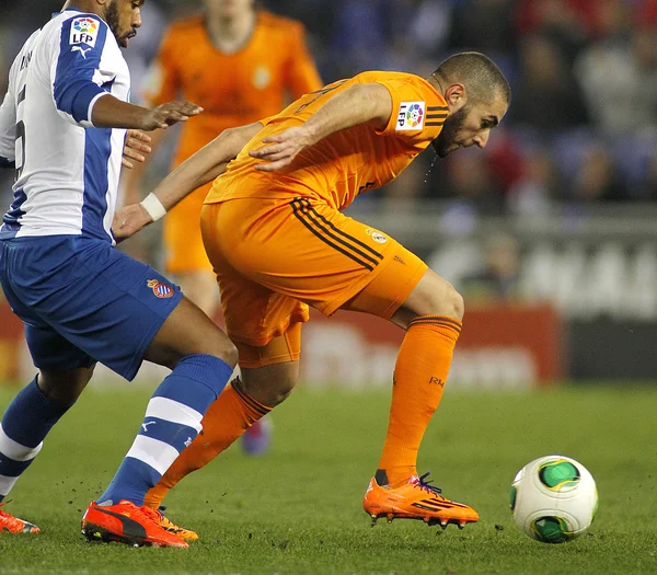 Karim Benzema del Real Madrid — Foto Stock