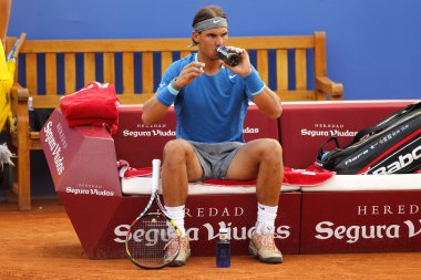 Spanish tennis player Rafa Nadal clipart