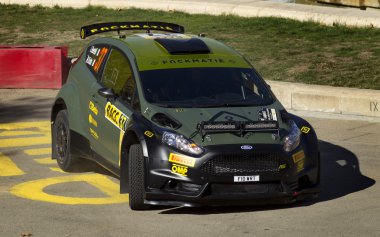 Lorenzo Bertelli İtalya ve onların Ford Fiesta R5 Mitia Birincisi