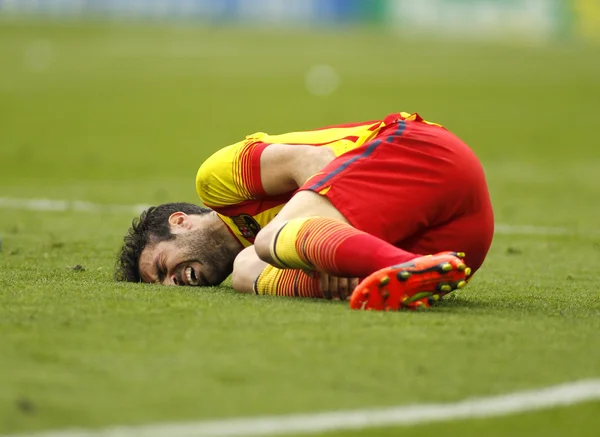 Cesc fabregas vom fc barcelona — Stockfoto