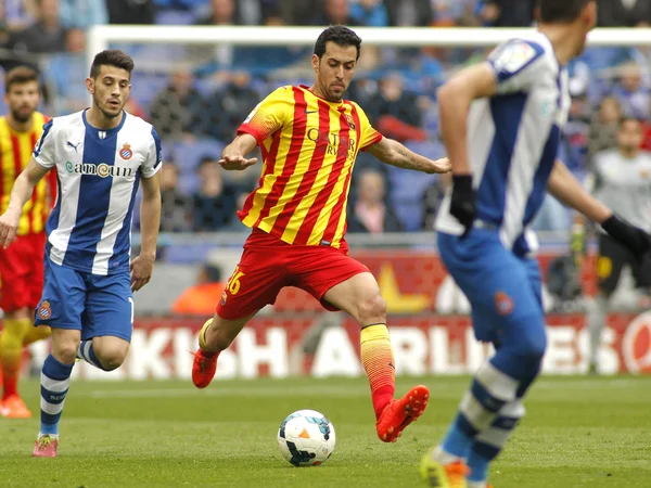 Sergio Busquets del FC Barcelona — Foto de Stock