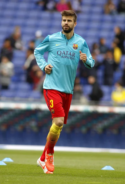 Gerard Pique of FC Barcelona — Stok fotoğraf