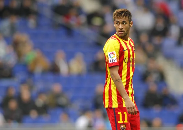 Neymar da silva vom fc barcelona — Stockfoto