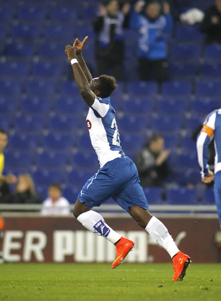 Felipe Caicedo Rcd Espanyol — Zdjęcie stockowe