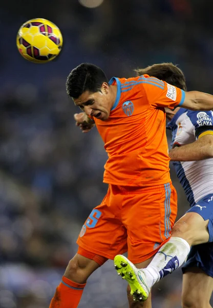 Valencia Cf の Enzo ペレス — ストック写真