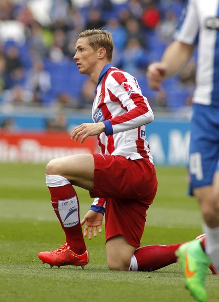 Fernando Torres z Atletico Madryt — Zdjęcie stockowe