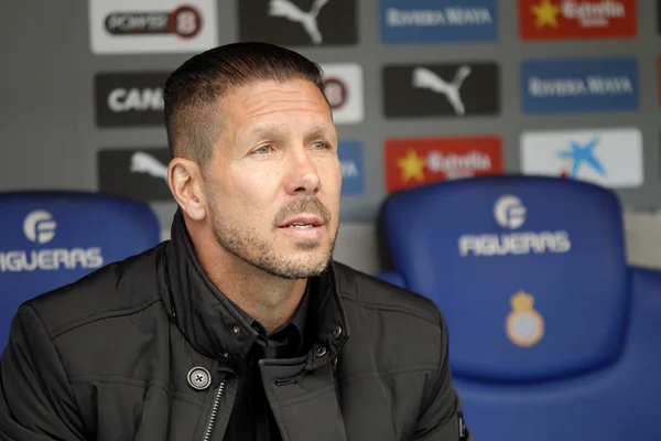 Diego simeone manažer atletico Madrid — Stock fotografie