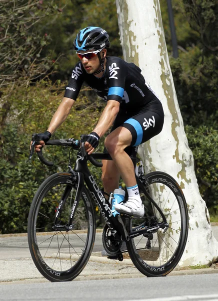 Leopold Konig fra Team Sky - Stock-foto