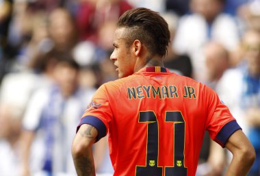 Neymar da Silva of FC Barcelona clipart