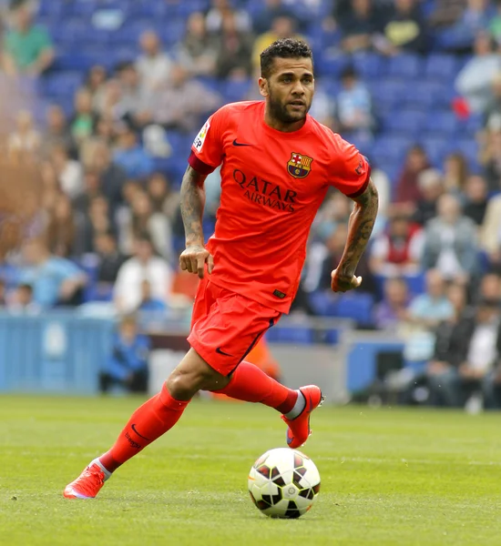 Dani Alves del FC Barcelona — Foto Stock