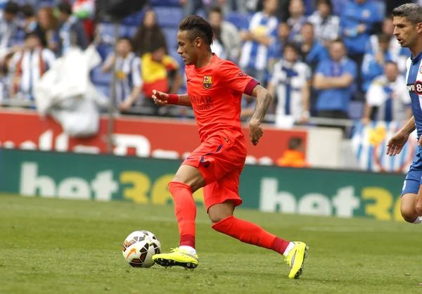 Neymar da silva i fc barcelona — Stockfoto