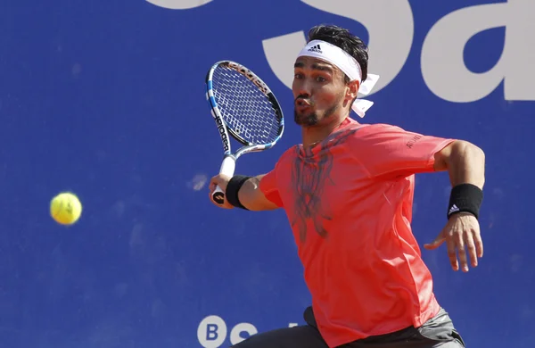 Tenis włoski gracz fabio fognini — Zdjęcie stockowe